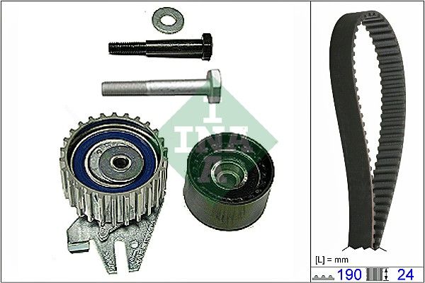 WILMINK GROUP paskirstymo diržo komplektas WG1252045